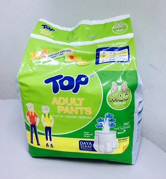 TOP Adult Pull Up Pants 10s x 10 Bags 